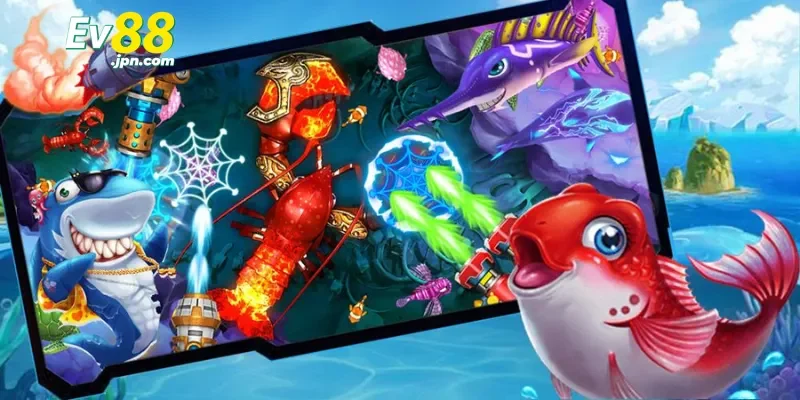 Bắn cá vàng EV88: Trò chơi săn thưởng hấp dẫn dưới biển sâu